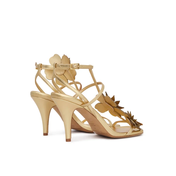 Zimmermann Belara Sandal 85 in Gold, view 5
