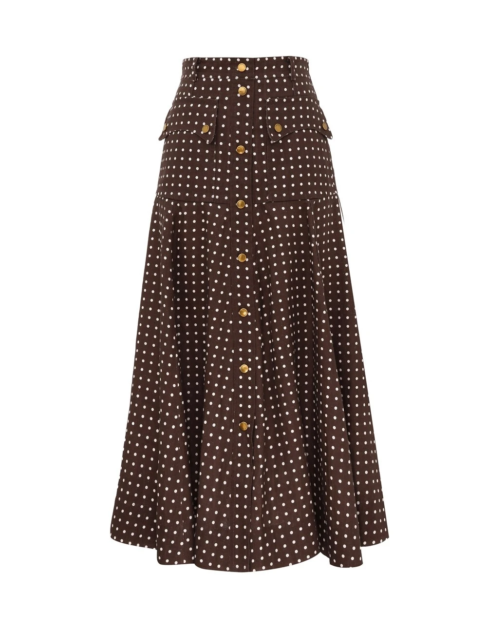 Zimmermann Cargo Midi Skirt | Ready to Wear Collection Coveti Zimmermann Cargo Midi Skirt