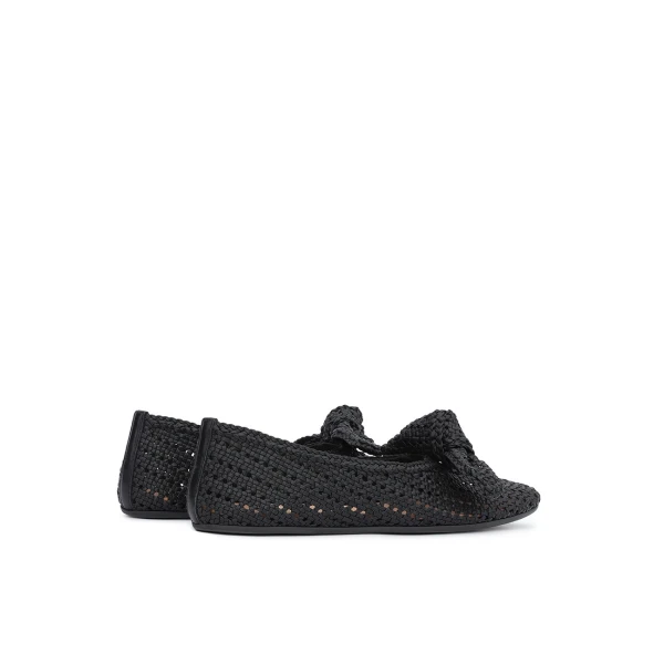 Zimmermann Carousel Ballerina in Black | Flats | Coveti, view 5