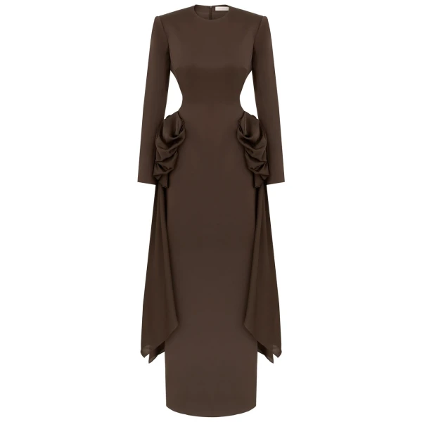Clash Bow Maxi Dress