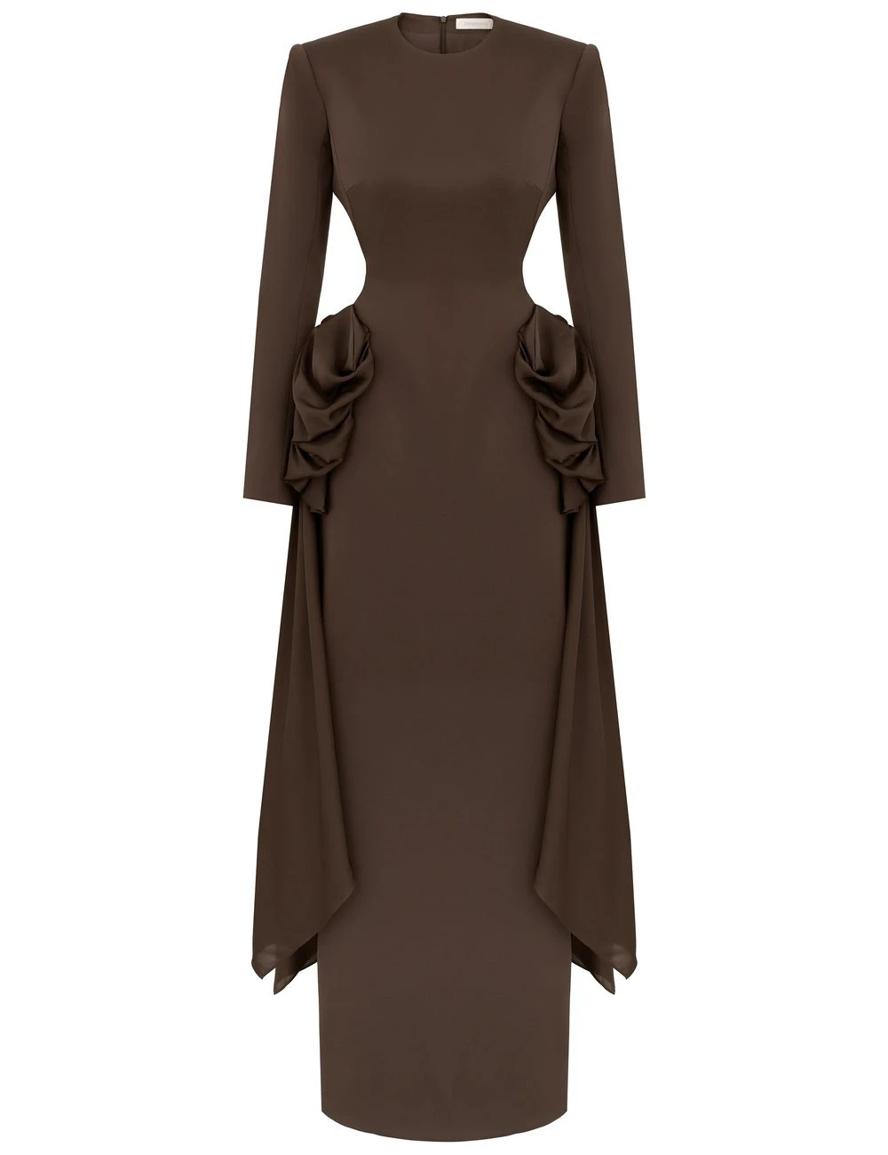 Zimmermann Clash Bow Maxi Dress in Beige Zimmermann Clash Bow Maxi Dress in Beige | Maxi Dresses | Coveti