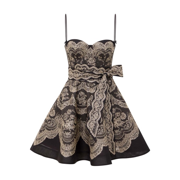 Zimmermann Clash Bustier Mini Dress