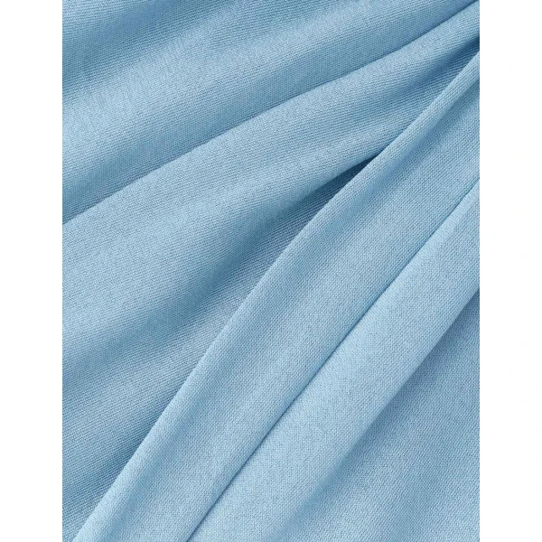 Zimmermann Clash Caped Blouse in Blue | Tops | Coveti, view 6