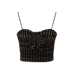 Zimmermann Clash Dot Bustier Top