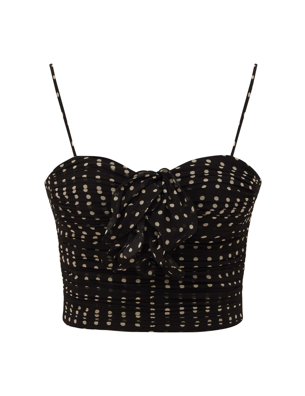 Zimmermann Clash Dot Bustier Top | Ready to Wear Collection Coveti Zimmermann Clash Dot Bustier Top