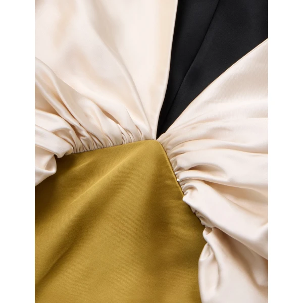 Zimmermann Clash Drape Tunic in Multicolour | Tops | Coveti, view 6