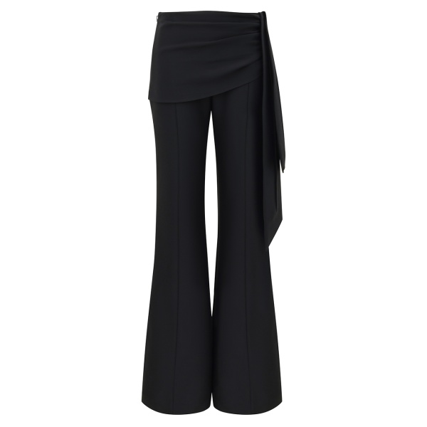 Zimmermann Clash Draped Flare Pant