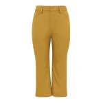 Zimmermann Clash Drill Capri Pant in Yellow | Pants | Coveti