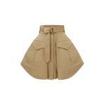 Zimmermann Clash Drill Utility Mini Skirt