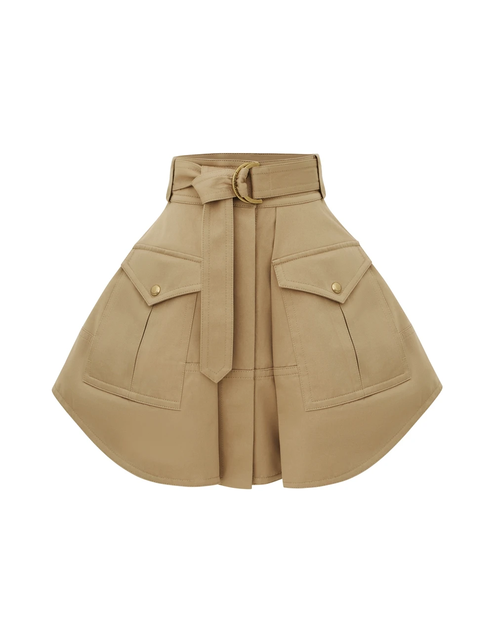 Zimmermann Clash Drill Utility Mini Skirt | Ready to Wear Collection Coveti Zimmermann Clash Drill Utility Mini Skirt