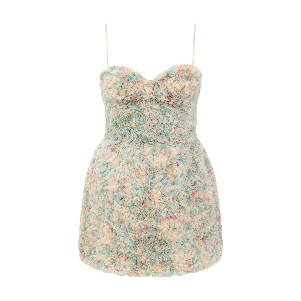 Zimmermann Clash Fluff Mini Dress