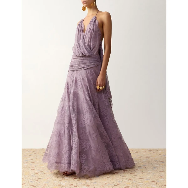 Purple dresses