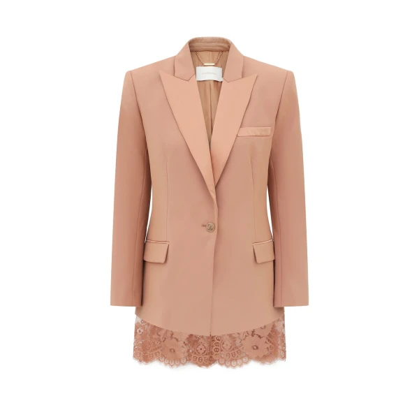 Clash Lace Tuxedo Jacket