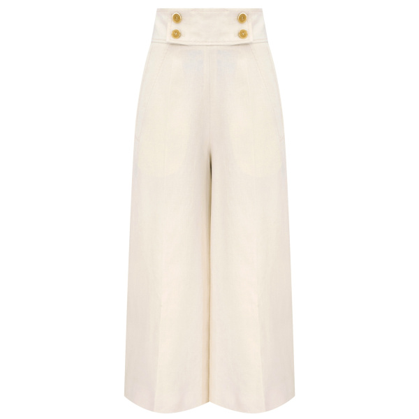 Zimmermann Clash Linen Culotte