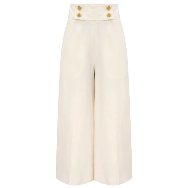 Clash Linen Culotte