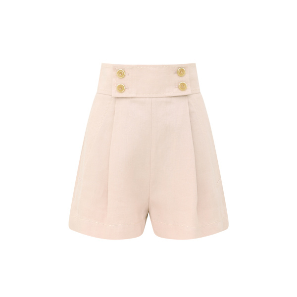 Zimmermann Clash Linen Short