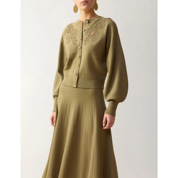 Zimmermann Green knitwear