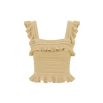 Zimmermann Clash Metallic Frill Cami