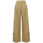 Zimmermann Clash Poplin Wide Leg Pant