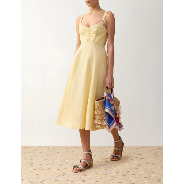 Yellow dresses