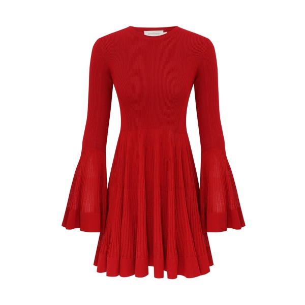 Zimmermann Clash Sculptural Pleat Mini
