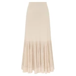 Zimmermann Clash Sculptural Pleat Skirt