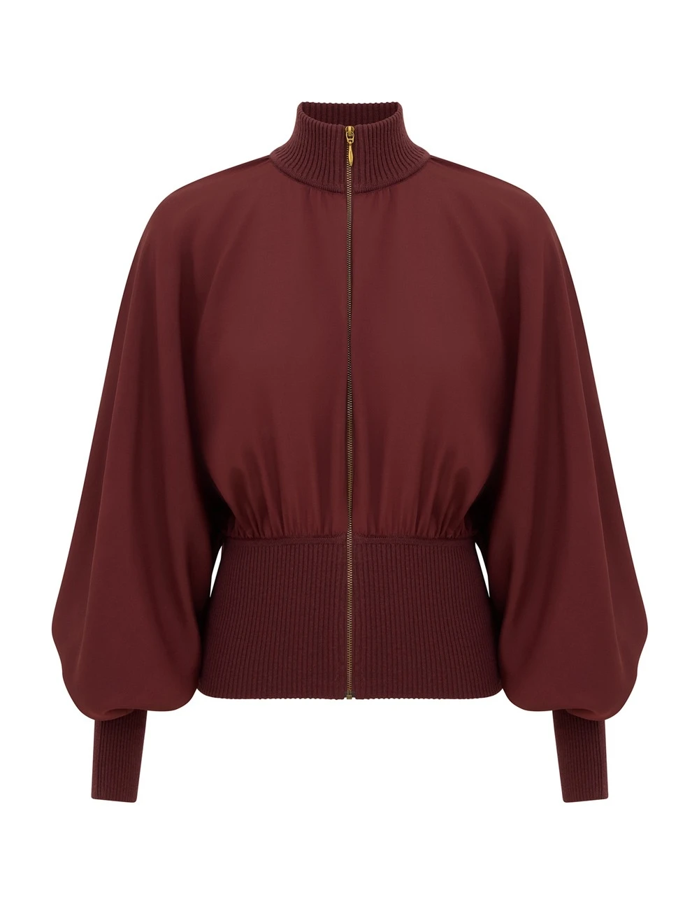 Zimmermann Clash Silk Bomber Jacket | Ready to Wear Collection Coveti Zimmermann Clash Silk Bomber Jacket