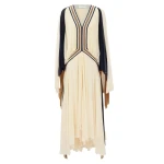Zimmermann Clash Spliced Maxi Dress in Multicolour | Maxi Dresses | Coveti