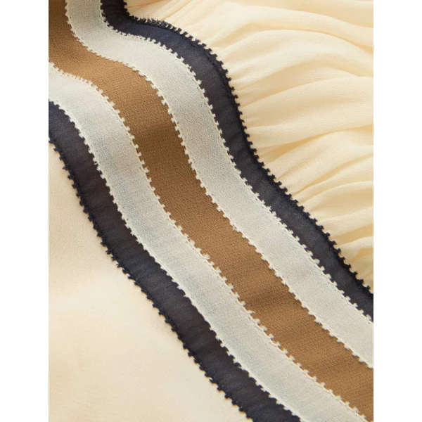 Zimmermann Clash Spliced Maxi Dress in Multicolour | Maxi Dresses | Coveti, view 6