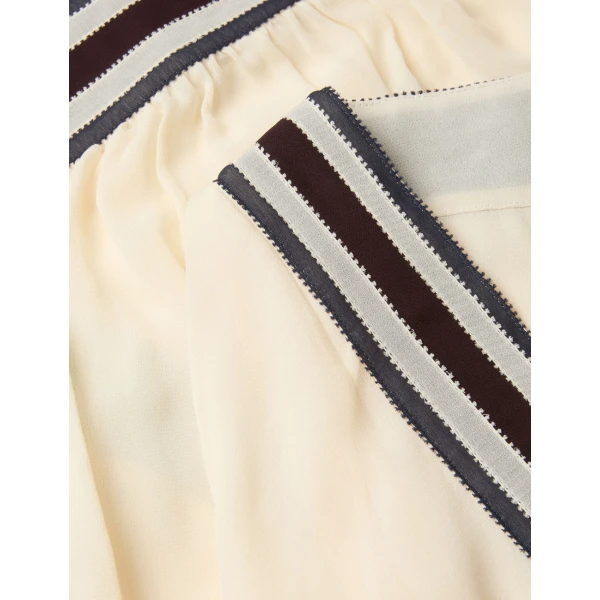 Zimmermann Clash Spliced Tunic in Multicolour | Tops | Coveti, view 6
