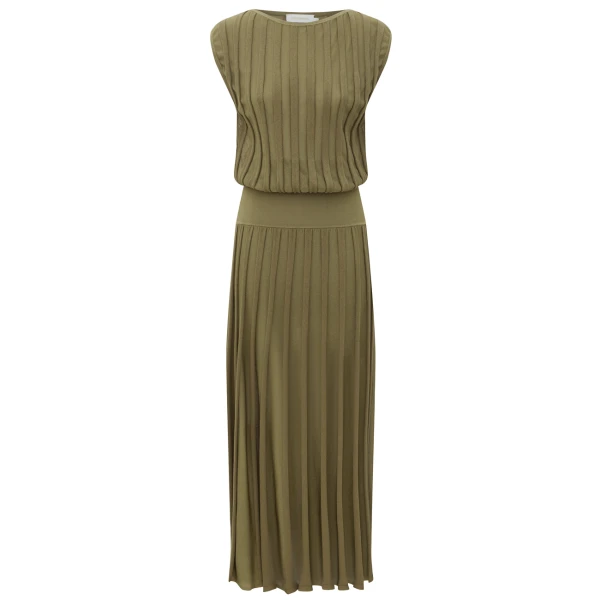 Clash Stripe Billow Dress