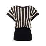 Zimmermann Clash Stripe Billow Top