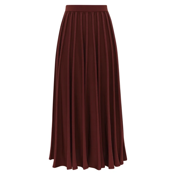 Clash Stripe Circle Skirt