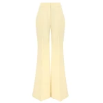 Zimmermann Clash Tuxedo Flare Pant in Yellow | Pants | Coveti