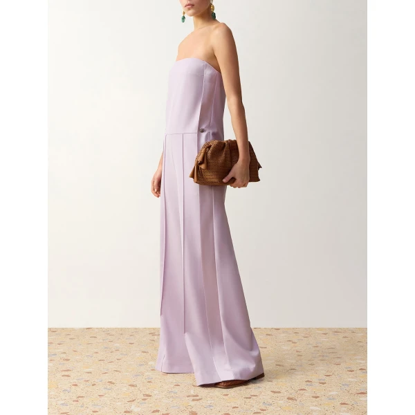 Zimmermann Clash Tuxedo Jumpsuit in Purple | Jumpsuit | Coveti, view 3