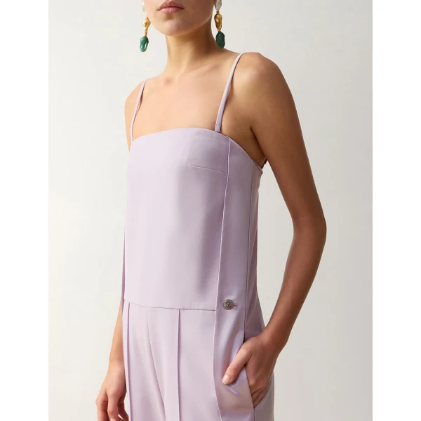 Zimmermann Clash Tuxedo Jumpsuit in Purple | Jumpsuit | Coveti, view 5