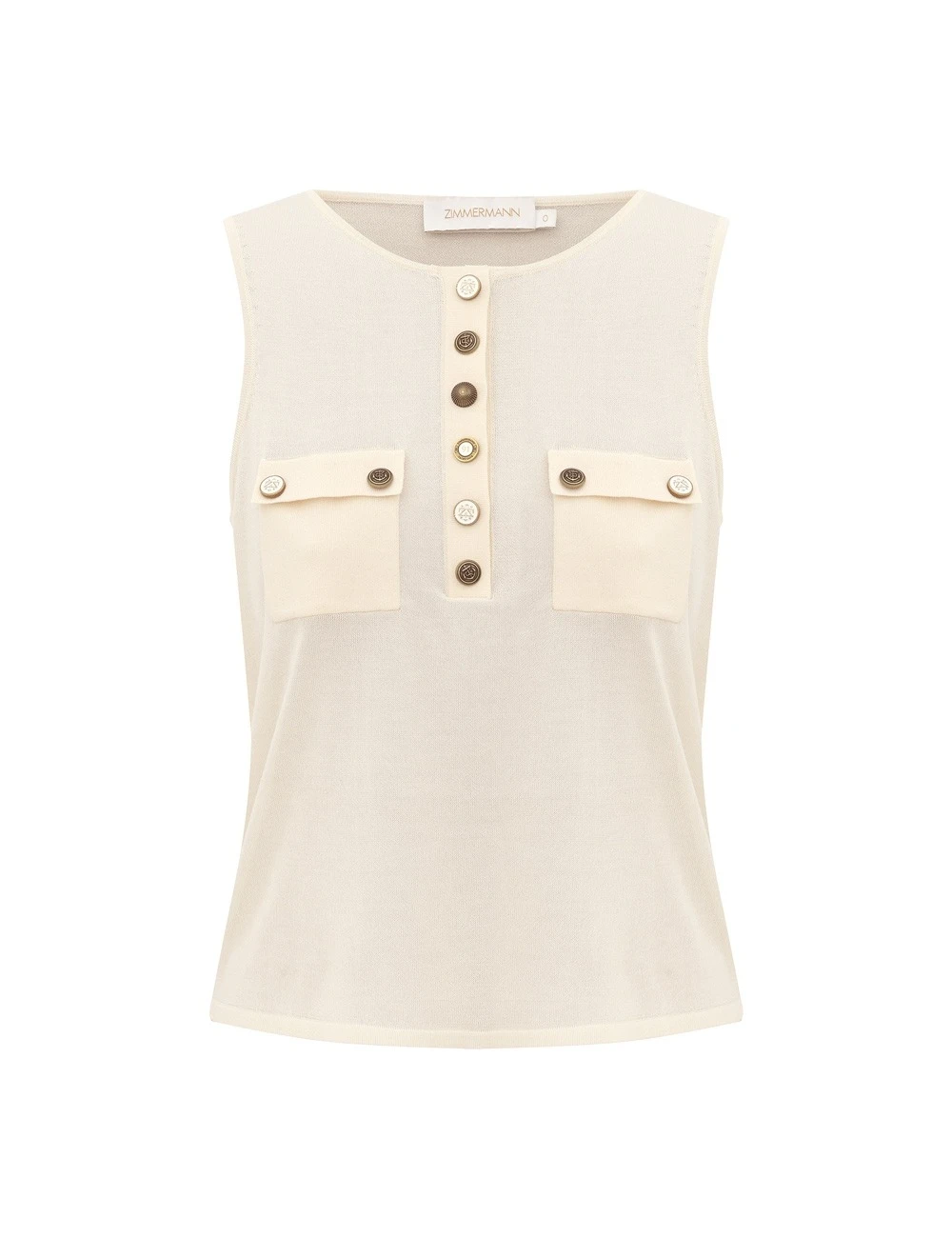 Zimmermann Clash Utility Tank | Ready to Wear Collection Coveti Zimmermann Clash Utility Tank