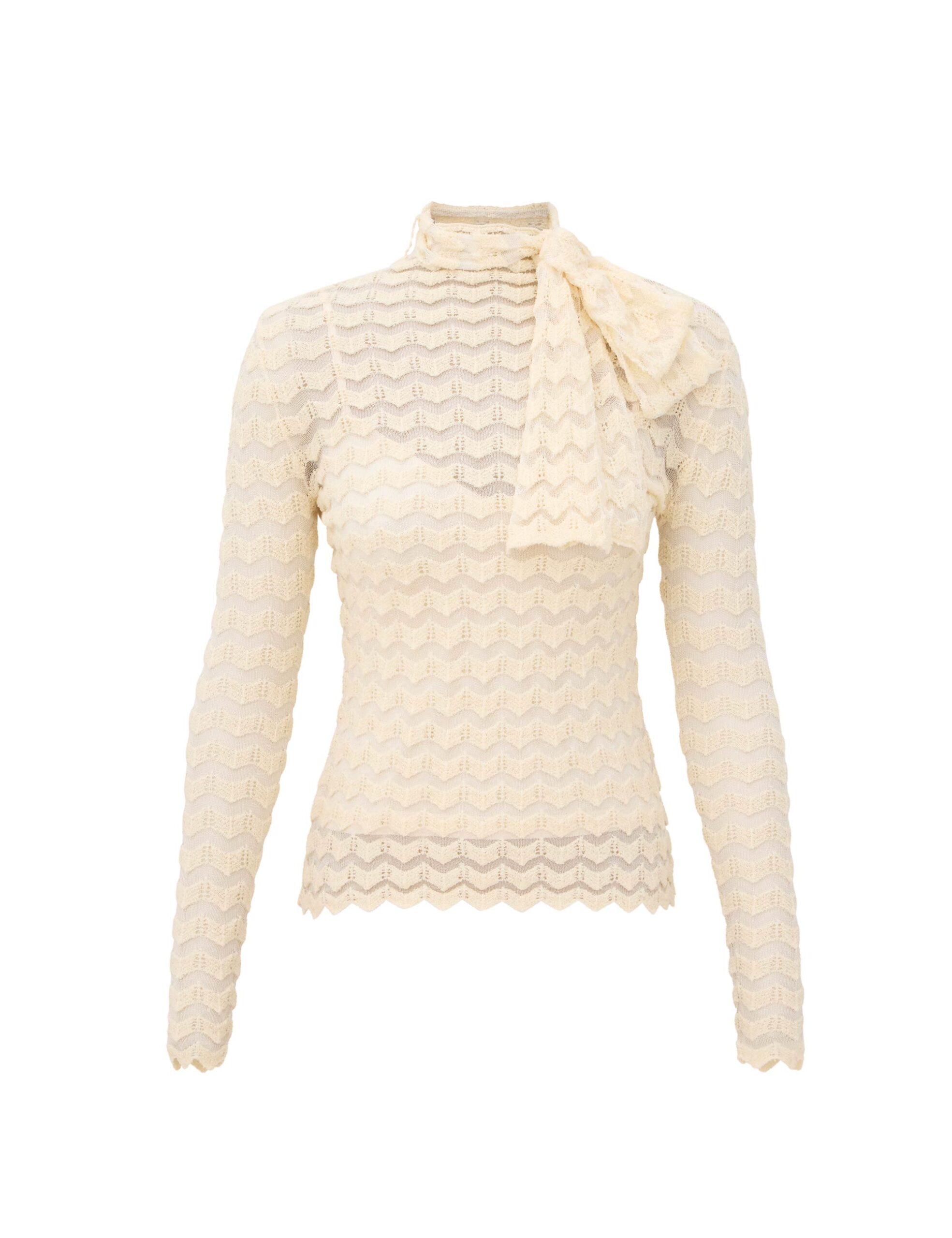 Zimmermann Clash Wave Top | Ready to Wear Collection Coveti Zimmermann Clash Wave Top