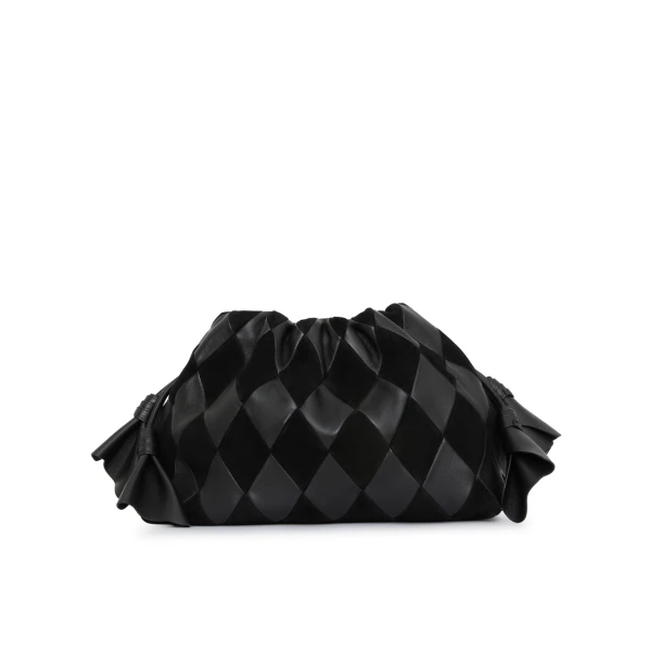 Zimmermann Cloud 91 Medium Clutch in Black, view 3