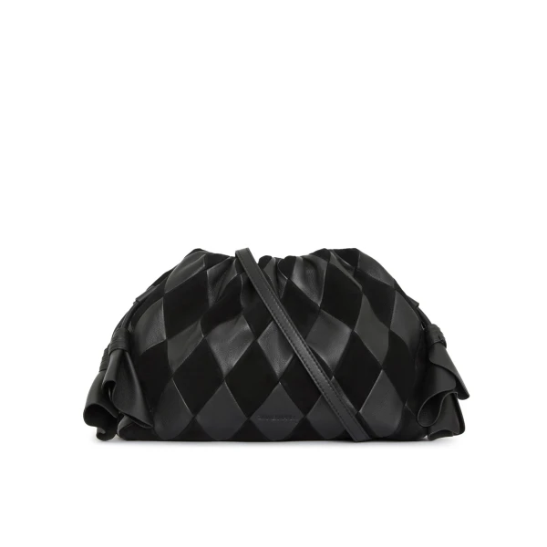 Zimmermann Cloud 91 Medium Clutch in Black, view 5
