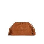 Zimmermann Cloud 91 Medium Clutch in Brown | Clutch Bags | Coveti