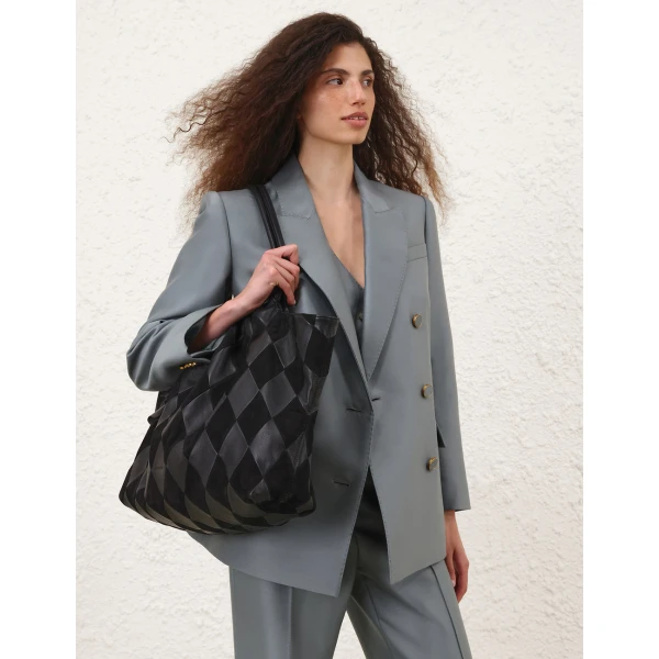 Zimmermann Cloud 91 Shopper in Black, view 2