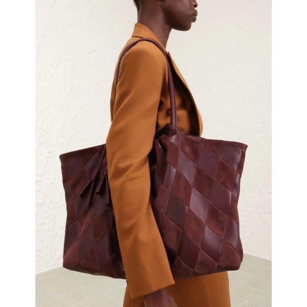 Zimmermann Cloud 91 Shopper in Brown, view 2
