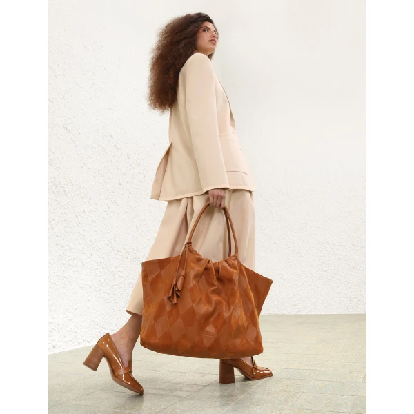 Zimmermann Cloud 91 Shopper in Brown | Totes & Top-Handle Bags | Coveti, view 6