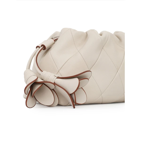 Zimmermann Cloud 91 Small Clutch in Ivory, view 3