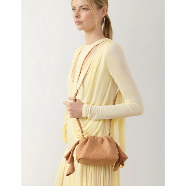 Zimmermann Cloud 91 Small Clutch in Orange | Clutch Bags | Coveti, view 2