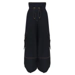 Zimmermann Denim Drawstring Cargo Pant in Blue | Denim | Coveti