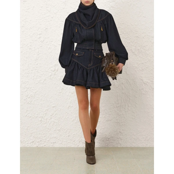 Zimmermann Blue skirts