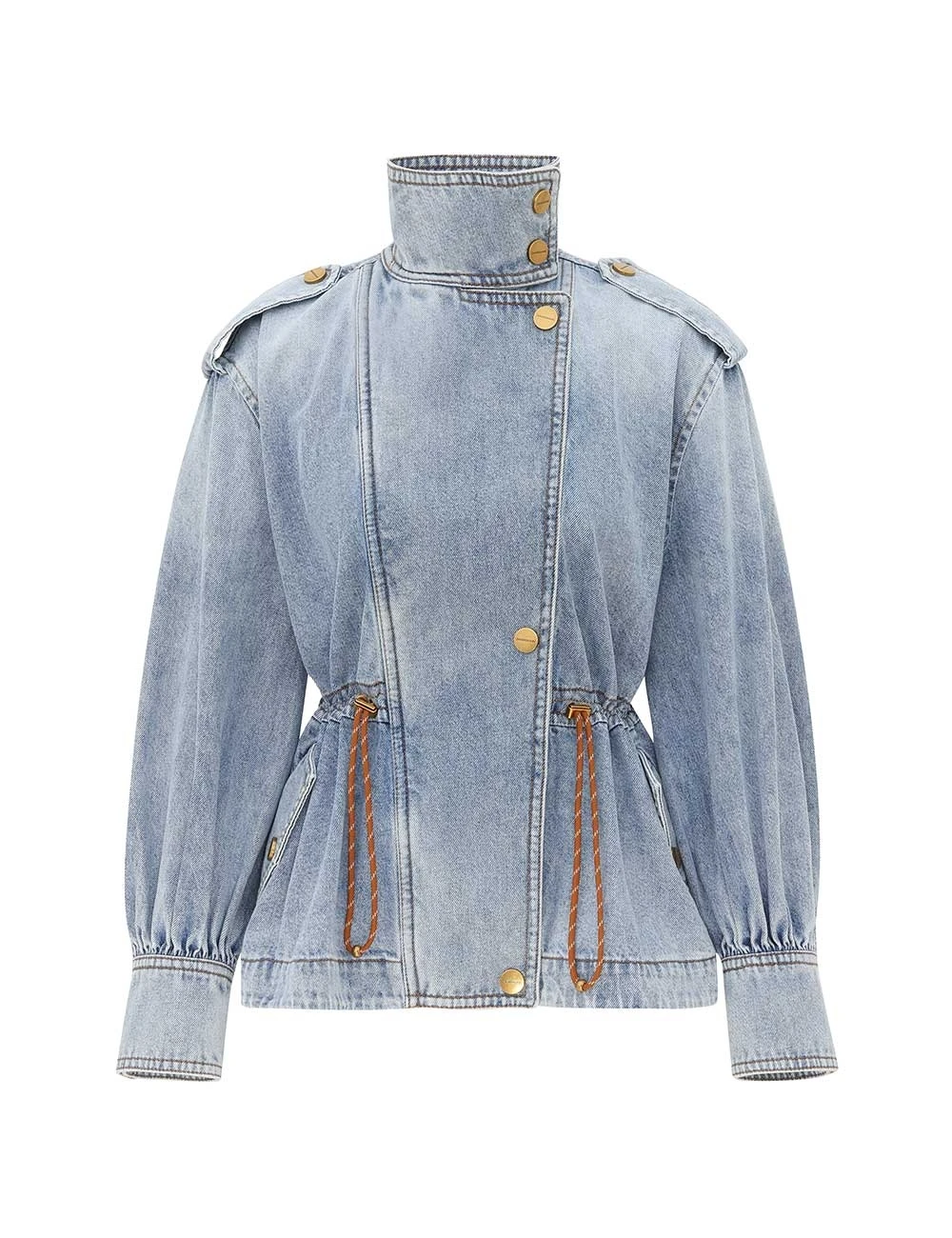 Zimmermann Denim Utility Jacket | Ready to Wear Collection Coveti Zimmermann Denim Utility Jacket