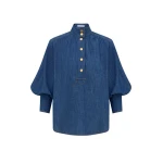 Zimmermann Echo Denim Billow Shirt